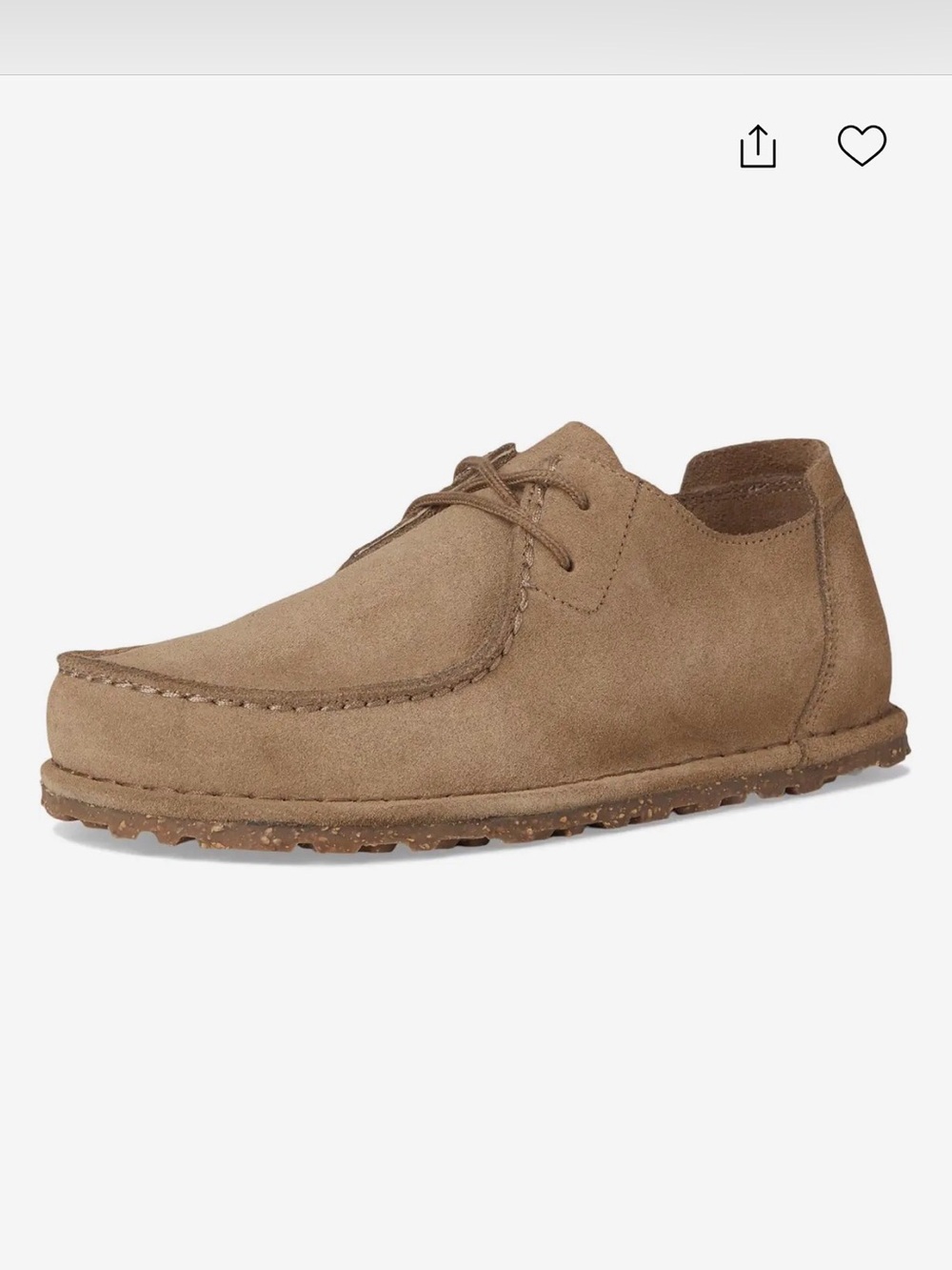 The Birkenstock Utti Lace Up Suede Loafers (Size 11 Brand New)